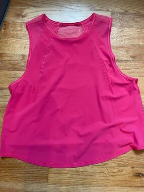 Lululemon Sculpt Cropped Tank Top